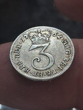 1762 Threepence George III