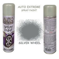 Spray Paint Silver Wheel Metal