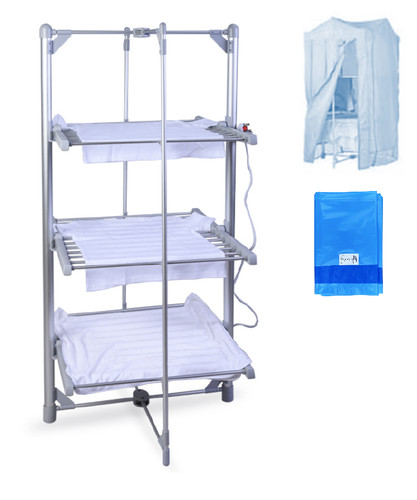 Tier heated airer - heated, with