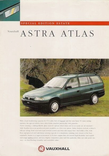 Vauxhall astra atlas - vauxhall,