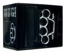 Knuckle duster mug - knuckle,