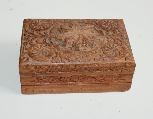 Hard wood ornate carved - wood,