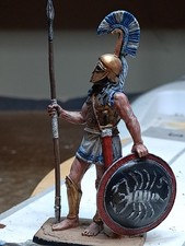 Well Painted Greek Hoplite