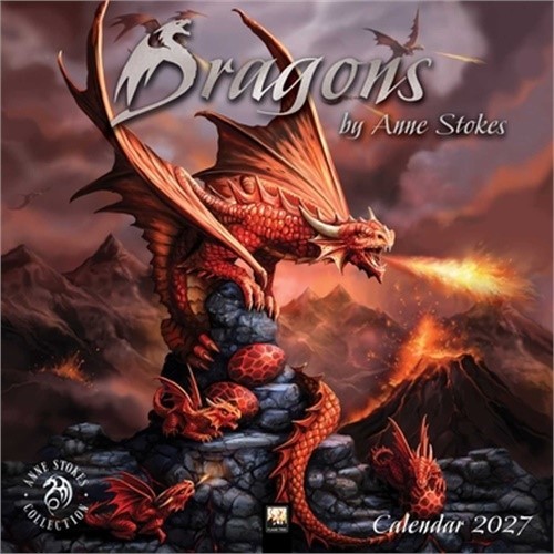 Dragons anne stokes wall - dragons,