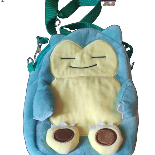 Pokemon snorlax plush pochette - pokemon,