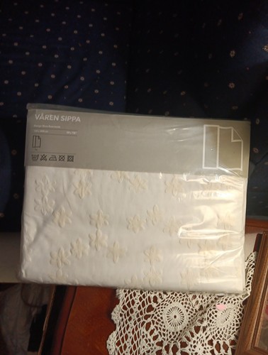 Ikea heavy textured tablecloth - heavy,