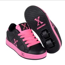 SIDEWALK SPORT Lane Girls' Wheeled Skate Shoes Pink Size UK 4 EU 37