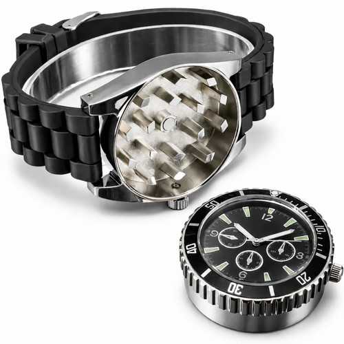 Black grinder watch - 1,