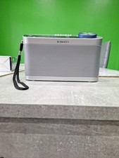 Roberts Silver Portable Radio, Classic 993, This Has Been Used