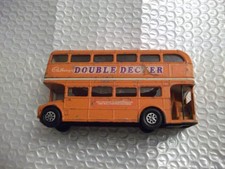 Corgi London Routemaster Bus - note condition - Orange Cadbury's Double Decker