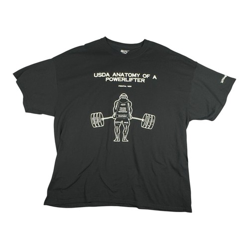 Powerlifter shirt 2xl black - powerlifter, t-shirt