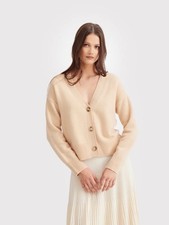 100% Cashmere Elegant Cardigan