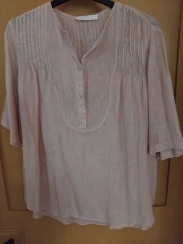 Nicole farhi pale pink linen - nicole,