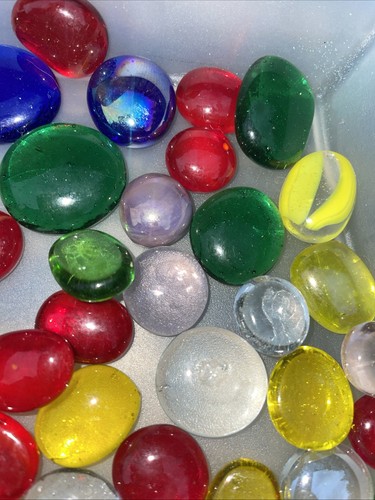 Bright shiny colourful - bright, glass