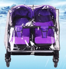Twin stroller rain cover - stroller,