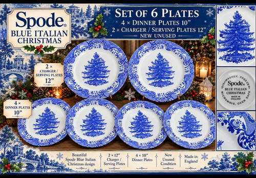 Beautiful spode blue italian - beautiful,