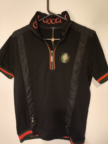 Gucci men black cotton - men’s,