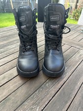 Kombat UK Thinsulate Black Leather Patrol/Cadet Boots - Size 7 