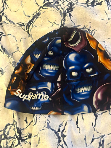 Supreme multicoloured skull - supreme,