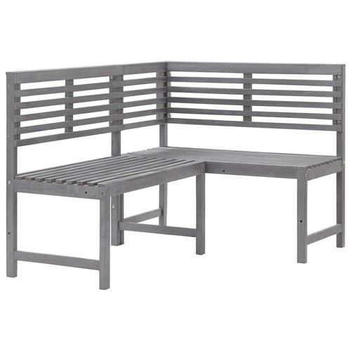 Garden corner bench - garden,
