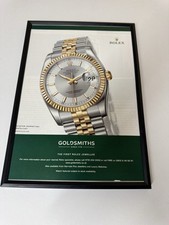 Framed Vintage Original Rolex