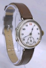 Vintage 1916 WW1 Era Solid 925