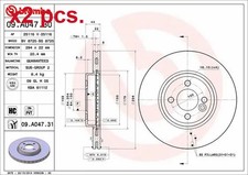 X2 PCS FRONT BRAKE DISC ROTOS