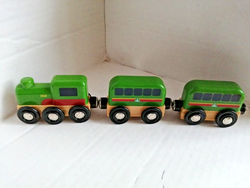Wooden train set - train,