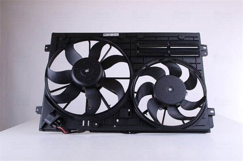 Fan radiator nissens - radiator,
