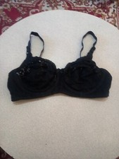 M&Co Underwired Black Bra UK