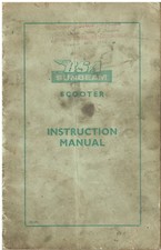 BSA SUNBEAM B1 (175cc) B2 (250cc) SCOOTER 1961 INSTRUCTION & MAINTENANCE MANUAL