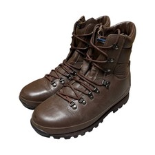 Altberg Defender Combat Boots - Brown Leather - Grade 1 - Size 10M