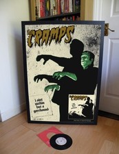 THE CRAMPS GOREHOUND PROMO POSTER, JUNGLE, A DATE WITH ELVIS