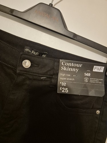 Womens tesco black contour - tesco,