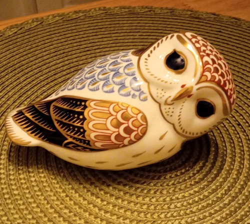 Royal crown derby owl bird - royal,