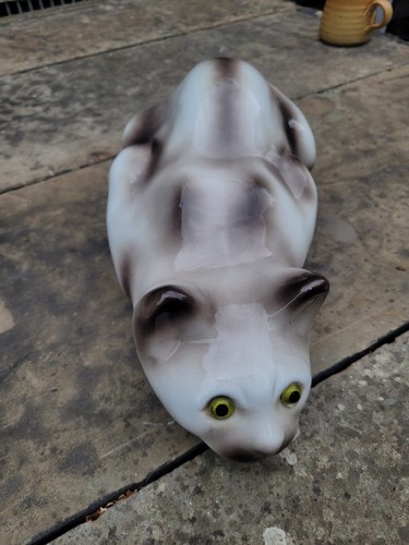 Vintage large ceramic - ceramic, cat
