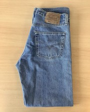 Vintage Levi's 501 Irregular 100% Cotton Made In USA Men's W31 L30 Blue