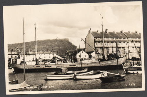 Postcard west bay - postcard, bridport