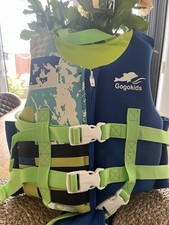 Gogokids Kids Swim Vest Float Jacket Size Small Buckles Straps