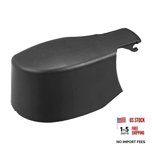 Rear windshield wiper arm nut - windshield,