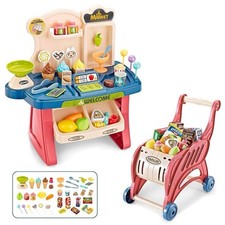 Kids Supermarket Shopping Cart