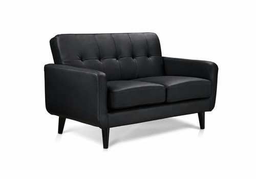 Black sofas 3 2 - pu,
