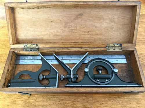 Bournes combination square - w.,
