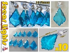 10 Chandelier Cut Glass