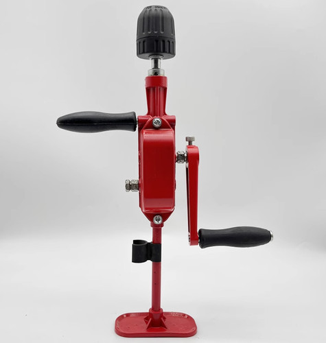 Automatic hand crank drill - hand,