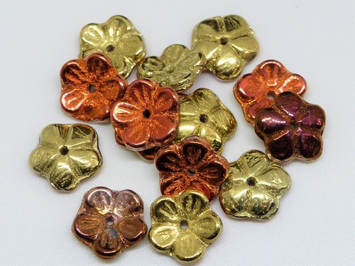 12mm flower flat disc cup - flower,