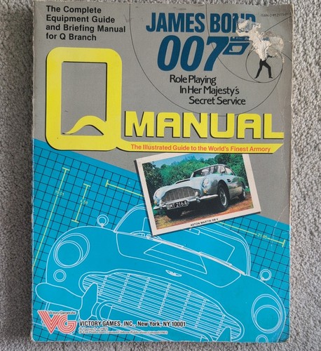 James bond manual 007 - james, rpg