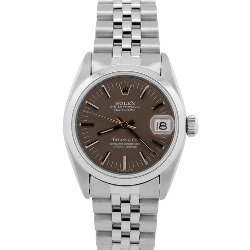 Ladies rolex datejust - ladies, tiffany