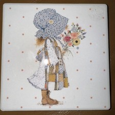Holly Hobbie Ceramic Coaster