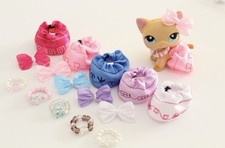 15pcs LPS Littlest Pet Shop Accessories (Cat Figure Not Included)